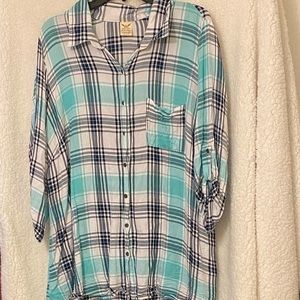 FADED GLORY QUARTER SLEEVE TOP